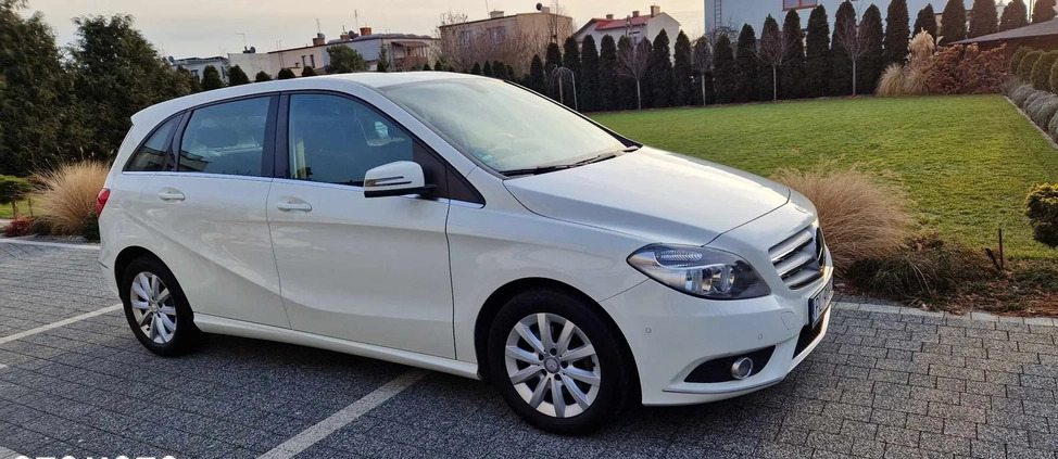 Mercedes-Benz Klasa B cena 42999 przebieg: 204000, rok produkcji 2014 z Leszno małe 277